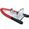 RIB 680B Hypalon Fiberglass Fishing Inflatable Rigid Boat With Outboard supplier