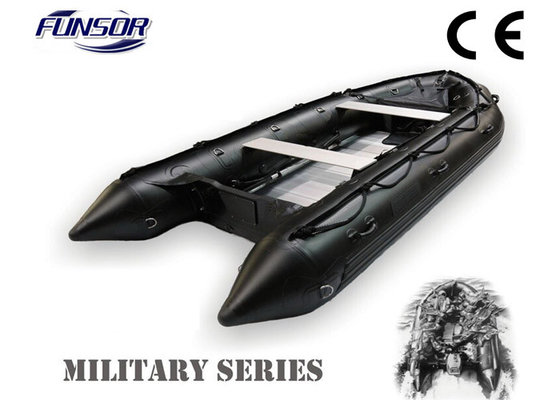 China Lightweight Durable Military Inflatable Boats 6 Person For River supplier