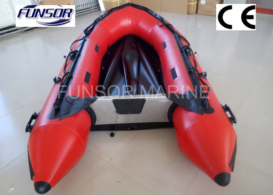 China 4 Person Aluminum Floor Inflatable Boat Inflatable Fishing Dinghy supplier