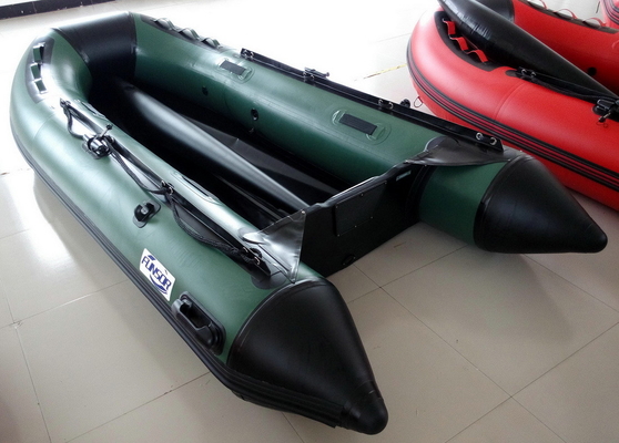 China Durable Inflatable Fishing Sea Kayak 4 Persons Inflatable Boat Blue color 3.2m length supplier