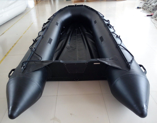 China Light Weight Polyester Foldable Inflatable Boat For Aquatic Recreation supplier