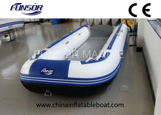 China Professional Hypalon Hard Bottom Foldable Inflatable Boat 8 Person supplier