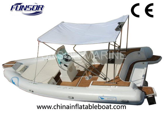 China Luxurious 15 Person Inflatable RIB Boats Electric Inflatable Boat RIB730 supplier