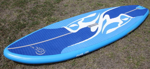 China Professional Marine Soft Top Surfboard , 2.62 Inflatable Paddle Board supplier