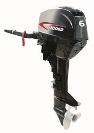 China Two Stroke Six Horse Power Marine Outboard Engines For Boat 4.4 kw supplier
