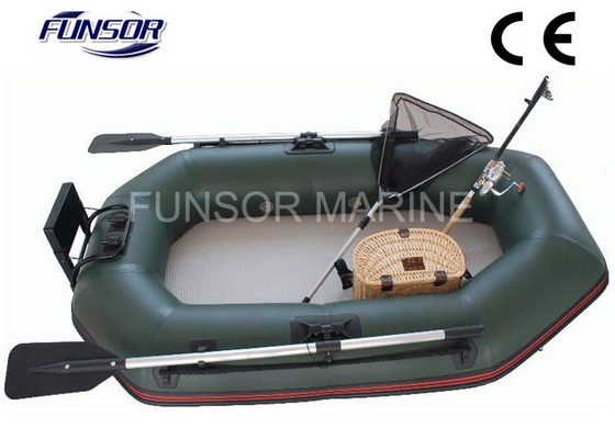 China Durable 2m Folding Inflatable Boat With Air Mat Floor CE approved supplier