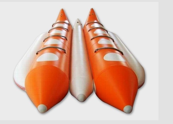China Large Water Rescue 8 Person Flying Inflatable Banana Boat For Adults / Kids supplier