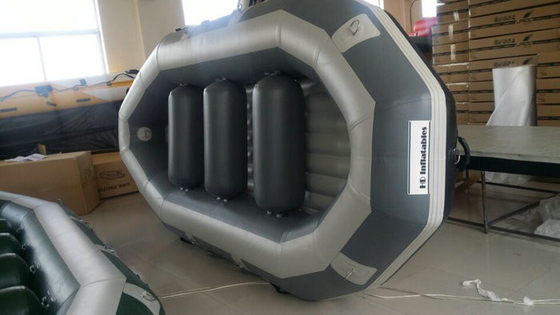 China OEM Eight Person 0.9mm PVC Fabric Inflatable Raft Party Boat With 500cm Length supplier