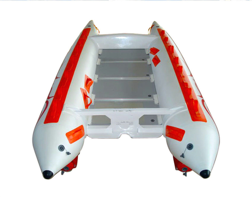 China 3 Person 0.9mm PVC High Speed Inflatable Boats With Stainless Steel Tail supplier