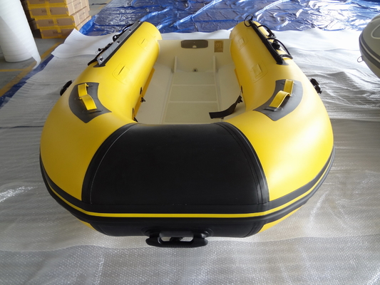 China Multi Purpose Rubber Small Aluminum RIB Boat 3 Person Inflatable Boat For Fishing supplier