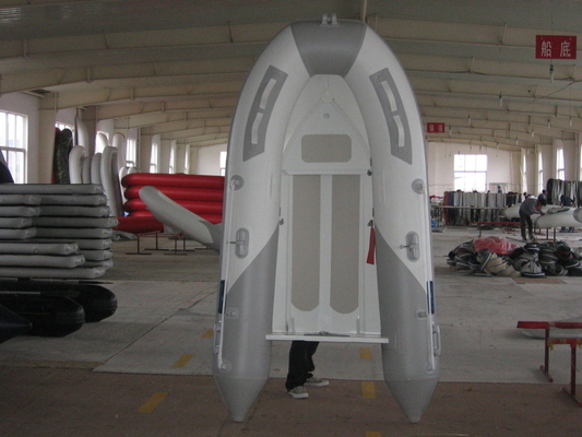 China Comfortable Unique Aluminum Hull Inflatable Boats With CE Approved supplier