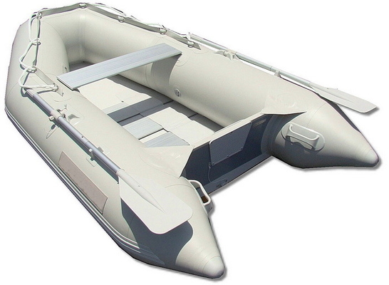 China 8‘10 M270 Slated Floor Roll - Up Foldable Inflatable Boat Light Weight Boats supplier