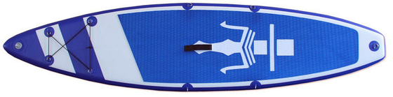 China Racing 12'6 SUP380 Inflatable Standup Paddleboard SUP With One Kayak Seat 15cm Thickness supplier
