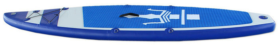 China 12 Length Compact Racing Inflatable Paddle Boards Blue Color 0.9mm PVC supplier