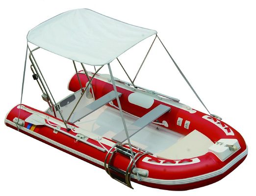 China 25HP Motor Inflatable Fishing Boats Rigid Hull Inflatable Boats 3.5 Meter Length supplier