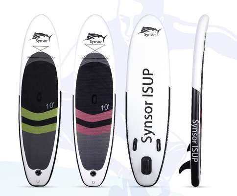 China Funsor Inflatable Stand Up Paddle Board , Surfing Blow Up Paddle Board 22 PSI supplier