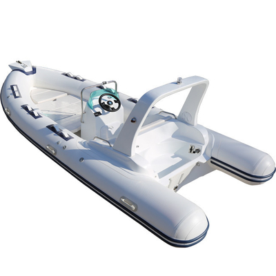 China New Design Rigid Inflatable Fishing Dinghy boat 520B with Outboard Motor supplier