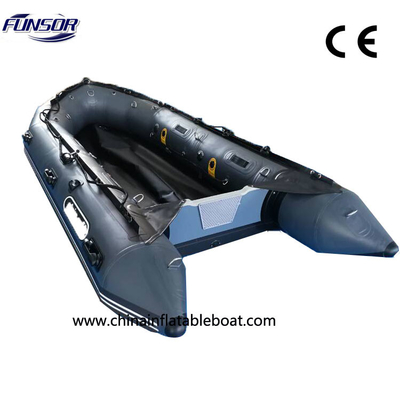China Red or Black Folding PVC Inflatable Boat Suitable for 6 Persons supplier