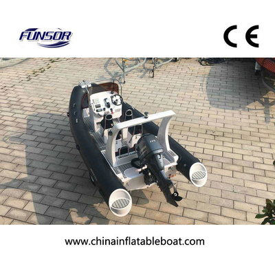 China CE Approval FQB 580B PVC RIB Rigid Inflatable Boat With Motor For Fishing supplier
