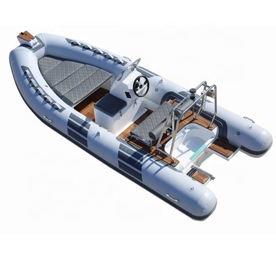 China CE Approved RIB 480 FRP Inflatable Boat with YAMAHA motor for sale supplier