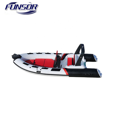 China New  5.2m PVC or Rigid Inflatable Rib Boat for fishing and rescusing with Ce Certificate supplier