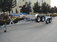 RIB-850 Inflatable Boat Trailer With Brake Two Shaft Hot Dip Galvanized Process