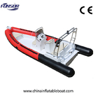 Entertainment Hypalon R680 Rigid Inflatable Boat , Fishing Inflatable Dive Boat