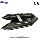 Black Small Size Rib Rigid Inflatable Boat For Familly Go Out Or Fishing