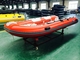 Professional Electric 3.9m Rigid Inflatable Rib Boats Inflatable Rescue Boat supplier