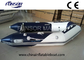 River / Sea Comfortable PVC Hull Foldable Inflatable Boat For 4 Passengers supplier