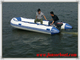 EU CE approved Foldable Inflatable Boat with motor for fishing supplier