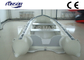 White / Red Hand Made 5 Man Foldable Inflatable Boat For Kids / Adults supplier