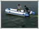 Professional 7 Person PVC Folding Inflatable Boat Inflatable Fishing Dinghy supplier