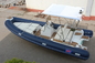 6m 20ft Hypalon Rigid Hull Inflatable Rib Boats With Teak Floor RIB600 supplier