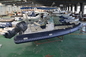 Deep - V Fiberglass Hull 600cm Rigid Bottom Inflatable Boats With Yamaha Motor supplier