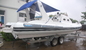 Large 9.6m PVC Fishing Inflatable Rib Boats 20 Person With Hydraulic Steering System supplier