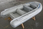 Gray / Red 5 Person Inflatable Boat Semi FRP Boats With YAMAHA Motor supplier