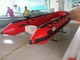 Small 0.9mm PVC Rigid Hull Inflatable Boat 6 Person With Front Locker supplier