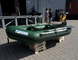 Heavy Duty Army Green Marine Inflatable Fishing Dinghy / Boats With 2 Chamber supplier