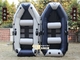 Three Person 2.3m PVC Inflatable Fishing Boats With Slatted Floor supplier