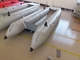 2 Persons 6HP Sit On Top Inflatable Sea Kayak With Carrying Bag supplier