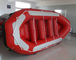 Red Sport Whitewater Inflatable Drift Boat 5 Person Inflatable Boats supplier
