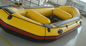 Yellow Small PVC / Hypalon Rafting Inflatable Drift Boat For Summer supplier