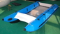Adult Blue 30HP High Speed Inflatable Boats With Aluminum Floor supplier