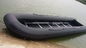 Black Hand Made 0.9mm PVC Heavy Duty Inflatable Boat 20 Person supplier
