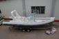 Double Bottom Offshore Inflatable Boats With Motor Fast Response Rough Weather supplier
