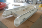 390cm Semi - Rigid Inflatable RIB Boats Fiberglass Hull Light Grey Color supplier