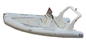 Funsor Marine Semi - fiberglass Inflatable RIB Boats 1980kg Max Load 5.5 meter supplier