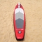 Stand Up Inflatable Standup Paddleboard 3.8meter Length 15cm Width Red Airmat Floor supplier