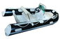 25HP Motor Inflatable Fishing Boats Rigid Hull Inflatable Boats 3.5 Meter Length supplier